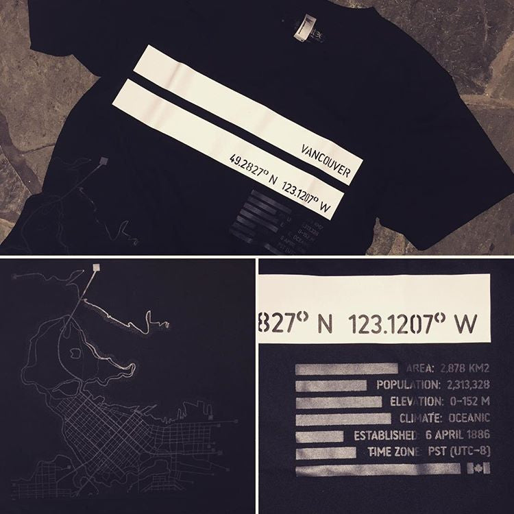 VANCOUVER COORDINATES Tee