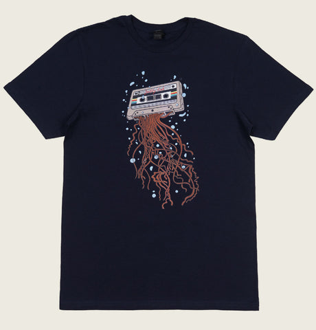 JELLY TAPE graphic t-shirt DTG print black