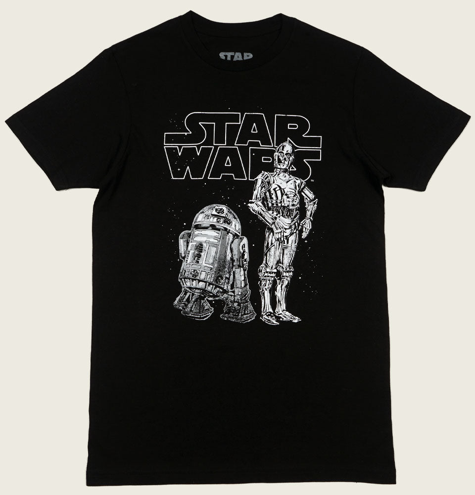 Star Wars R2D2 and C3PO Tee Shirt