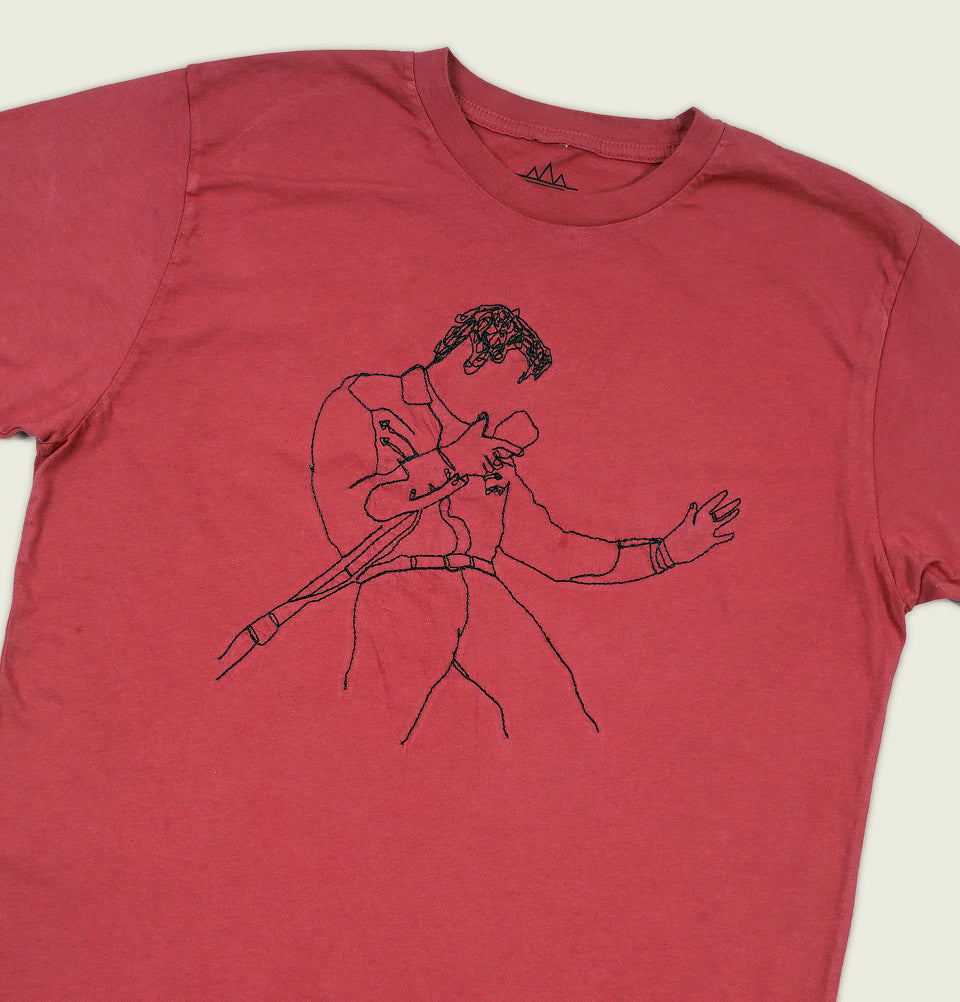 ELVIS EMBROIDERED Unisex T-shirt - Altru Apparel - Tees.ca