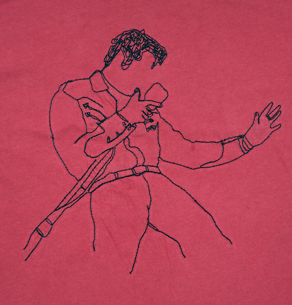 ELVIS EMBROIDERED Unisex T-shirt - Altru Apparel - Tees.ca