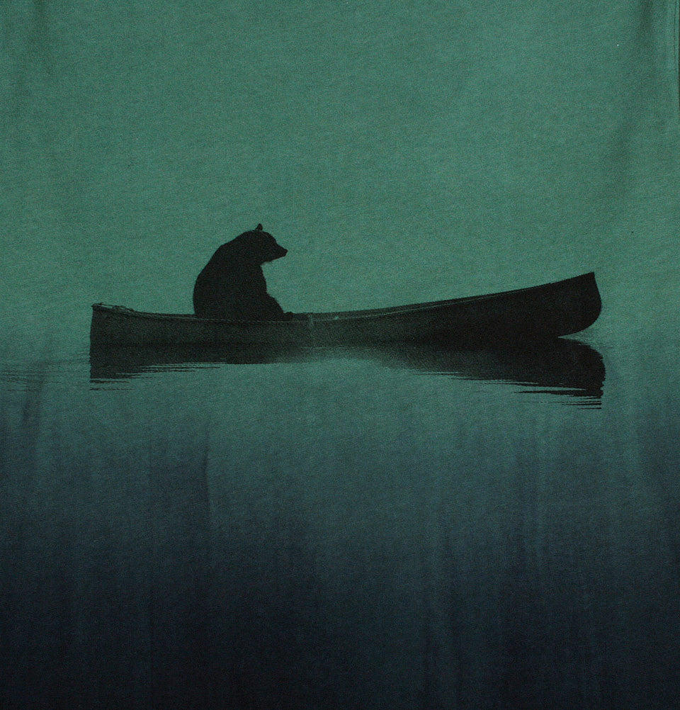 UP A CREEK DIP DYE Long Sleeve Unisex Shirt - Altru Apparel - Tees.ca