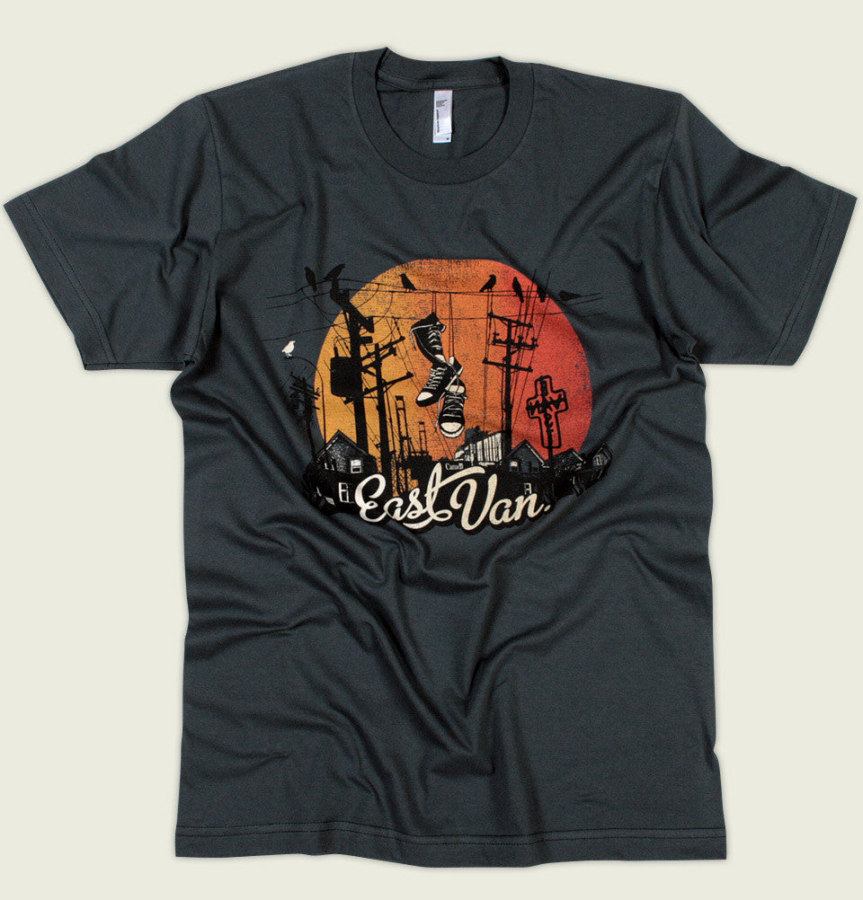 EAST VAN SHOES Unisex T-shirt - EastVan.Supply - Tees.ca