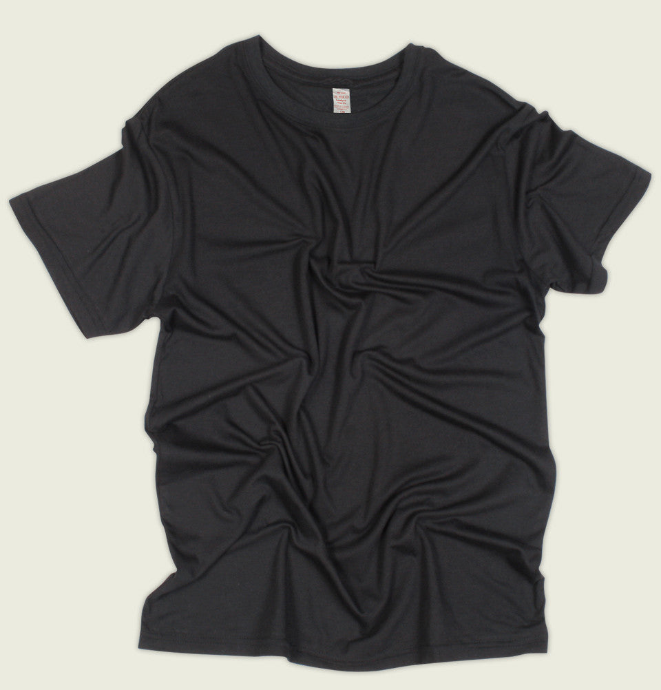 Bamboo Black Unisex T-shirt - Jerico - Tees.ca