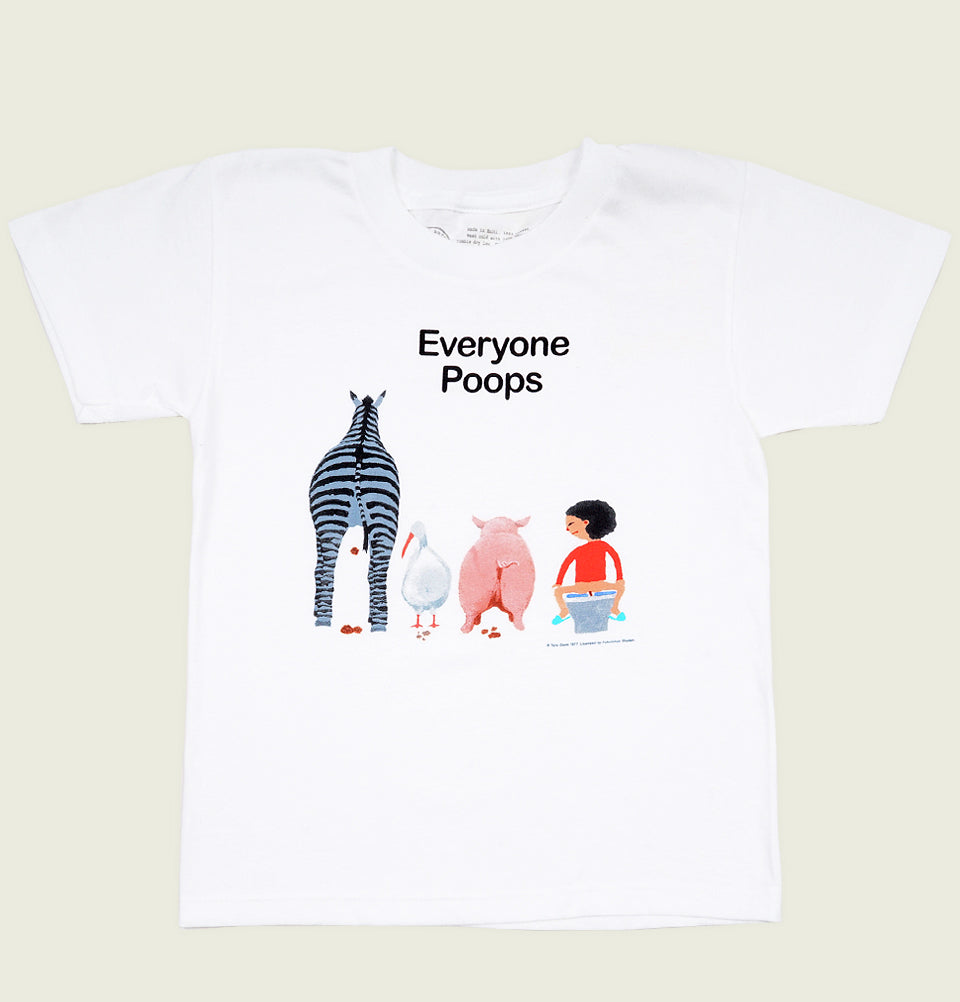 EVERYONE POOPS Kid's T-shirt - Out of Print - Tees.ca