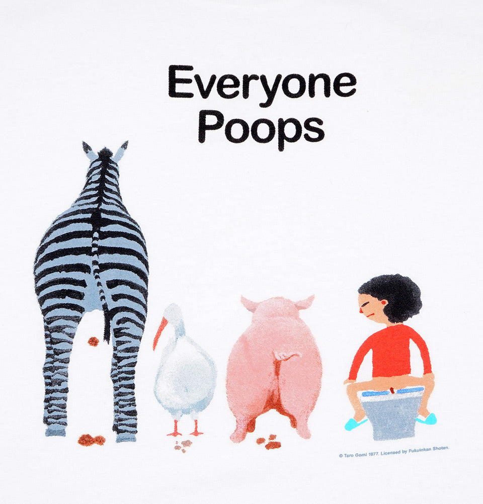 EVERYONE POOPS Kid's T-shirt - Out of Print - Tees.ca