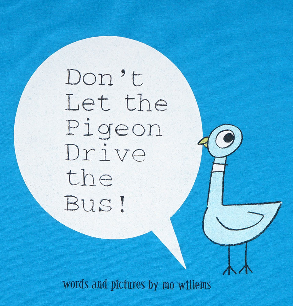 DON'T LET THE PIGEON DRIVE THE BUS Kid's T-shirt - Out of Print - Tees.ca