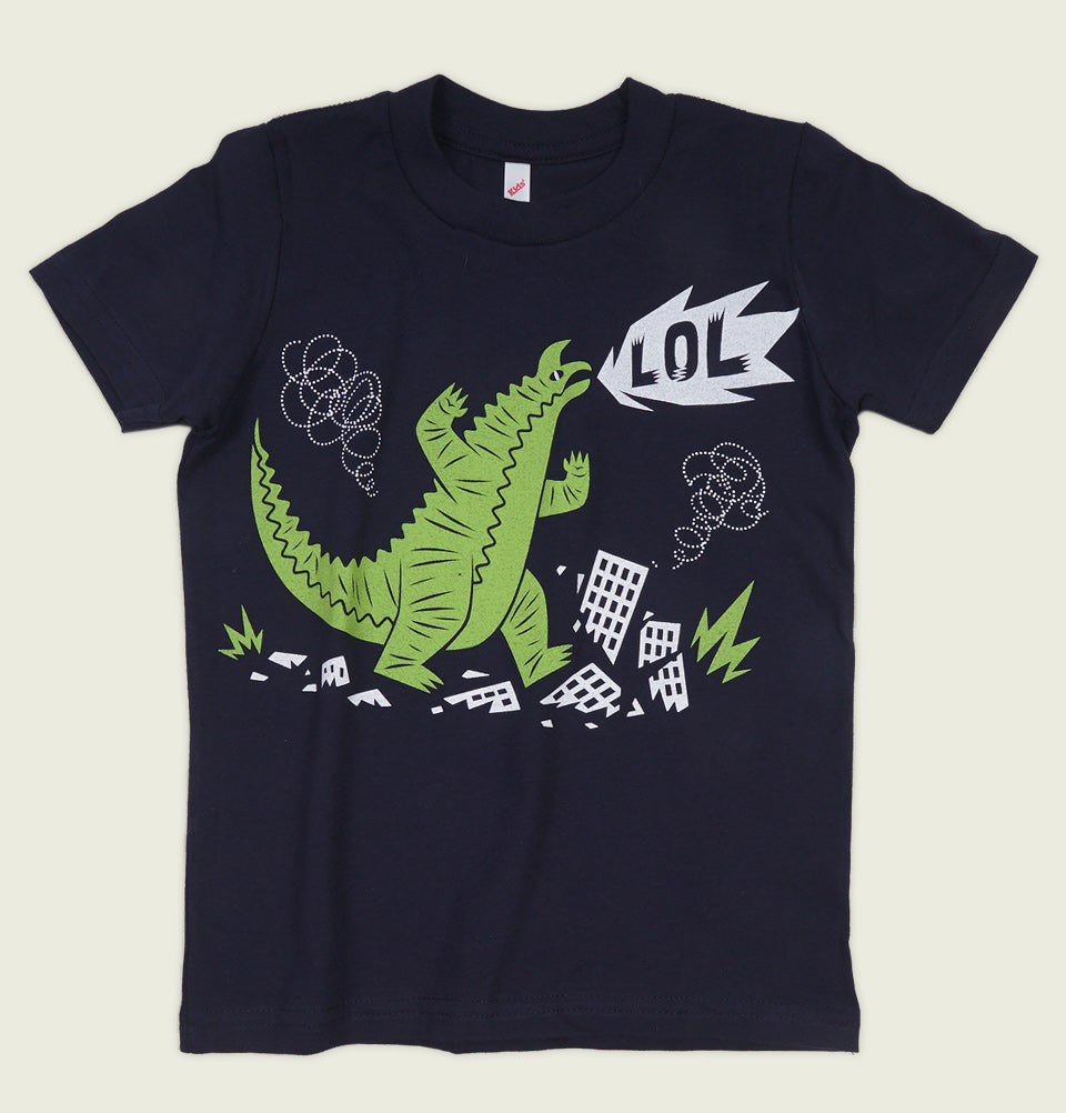 KAIJU LOL Kid's T-shirt - Luc Latulippe - Tees.ca