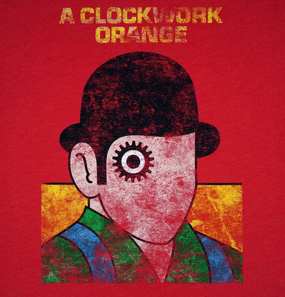 A CLOCKWORK ORANGE Unisex T-shirt - Out of Print - Tees.ca