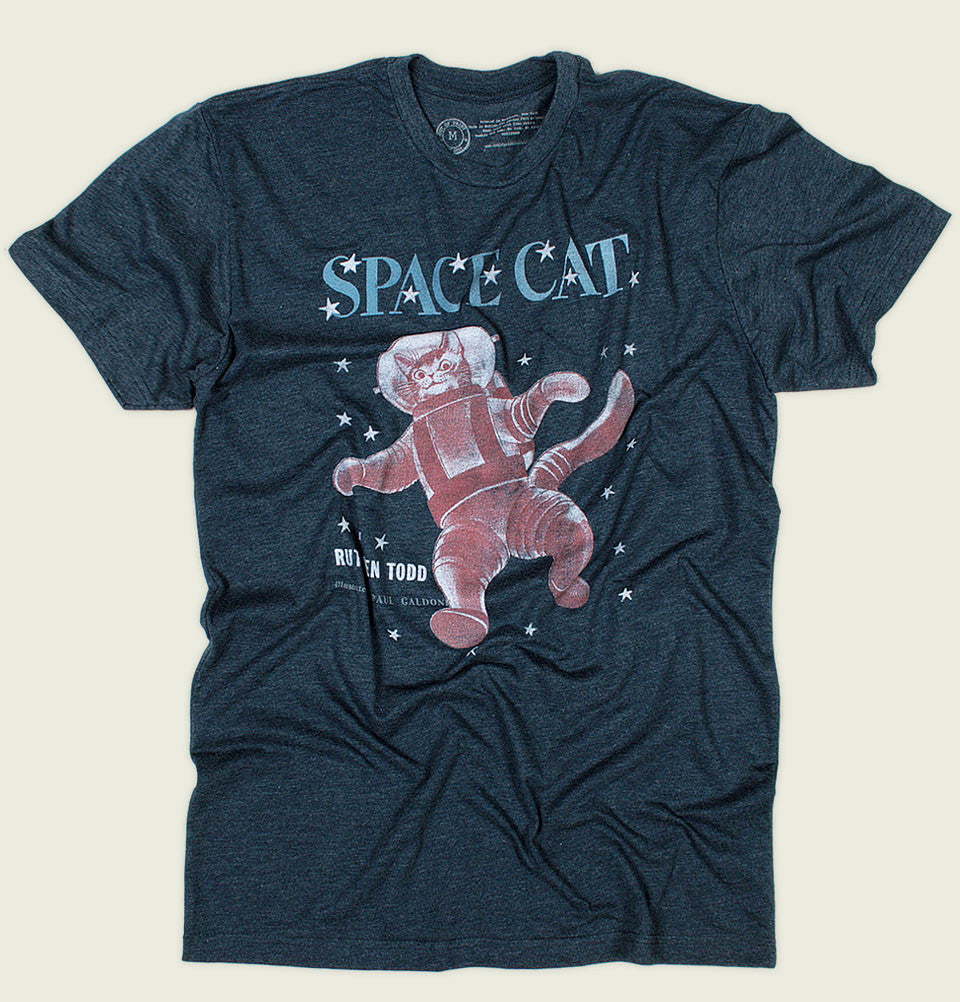 SPACE CAT Unisex T-shirt - Out of Print - Tees.ca