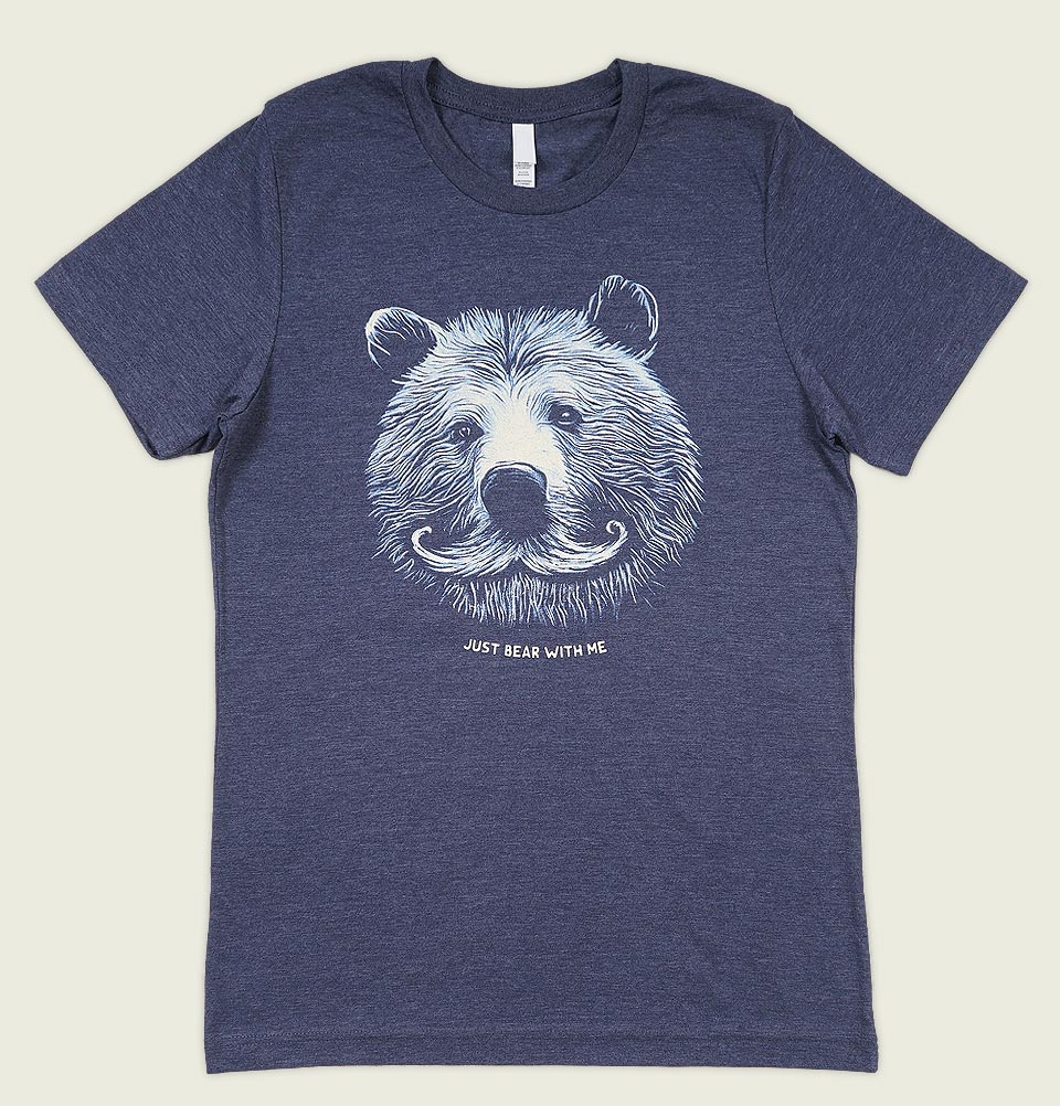 JUST BEAR WITH ME Unisex T-shirt - Alter Jack - Tees.ca