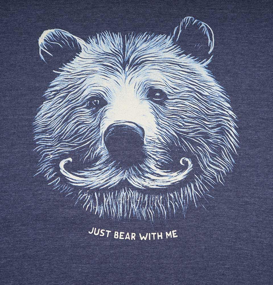 JUST BEAR WITH ME Unisex T-shirt - Alter Jack - Tees.ca