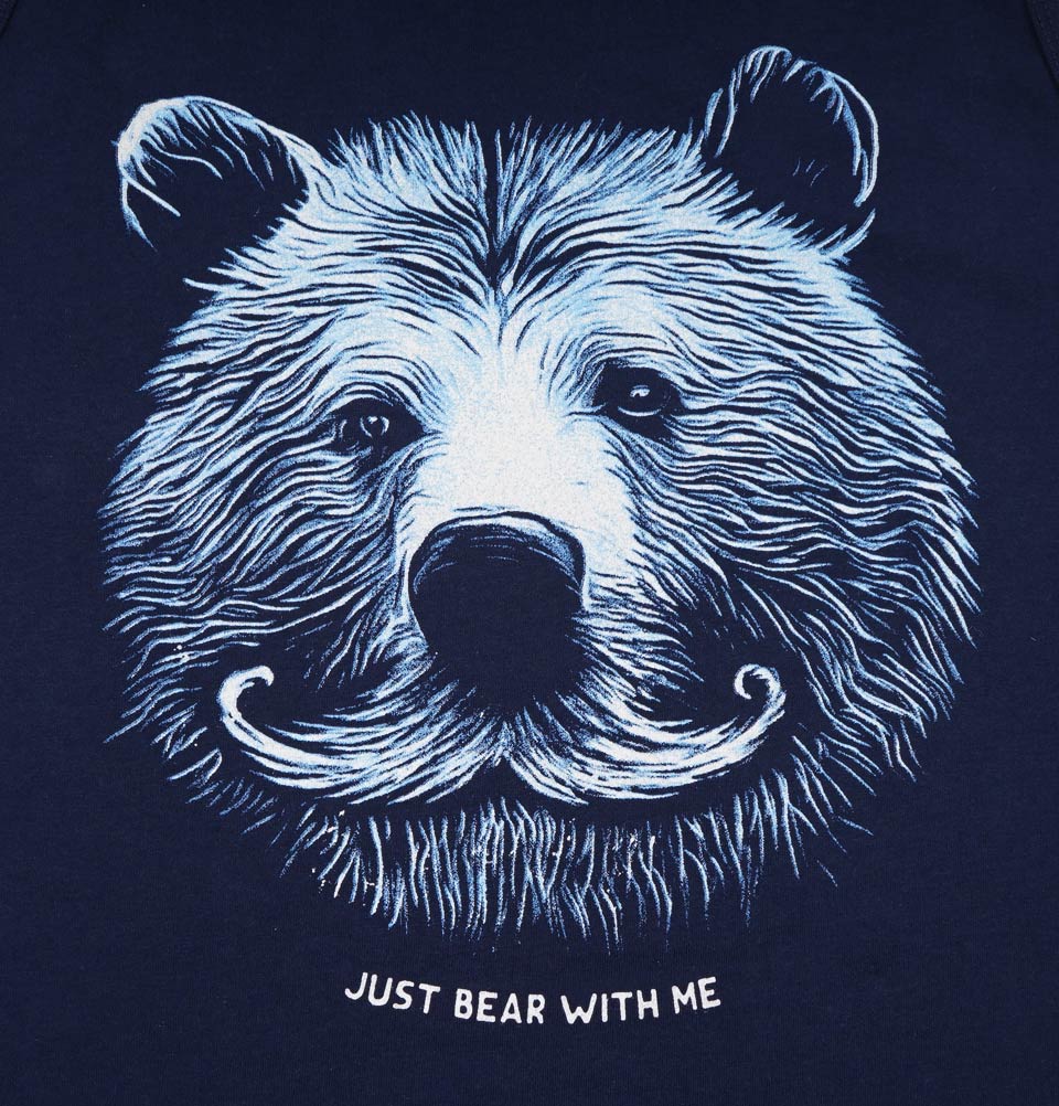 JUST BEAR WITH ME Unisex Tank Top - Alter Jack - Tees.ca