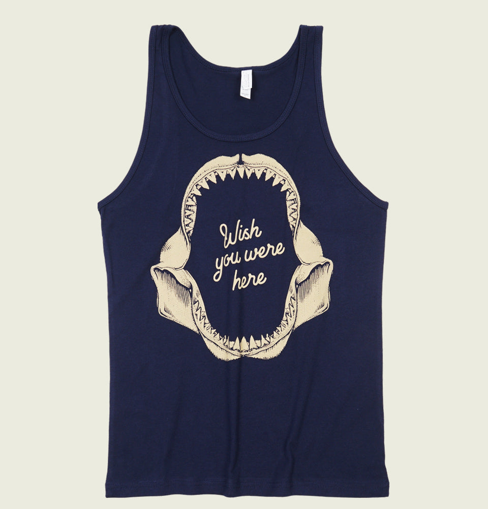 I WISH YOU WERE HERE Unisex Tank Top - Alter Jack - Tees.ca