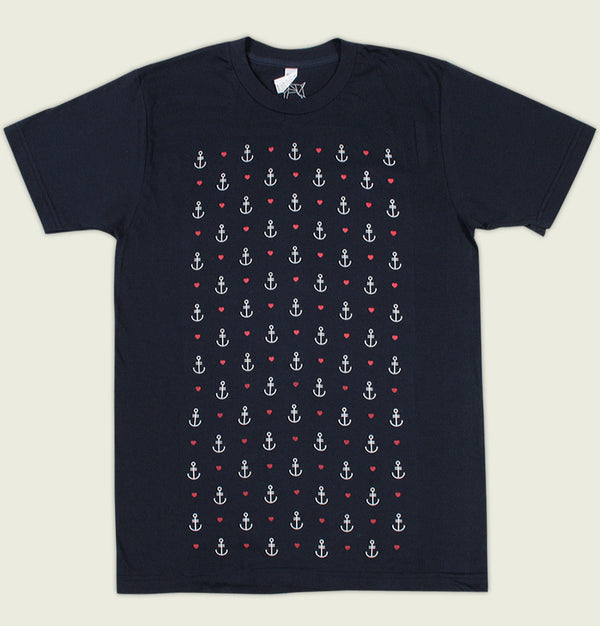 ANCHOR PATTERN Unisex T-shirt - Alter Jack - Tees.ca