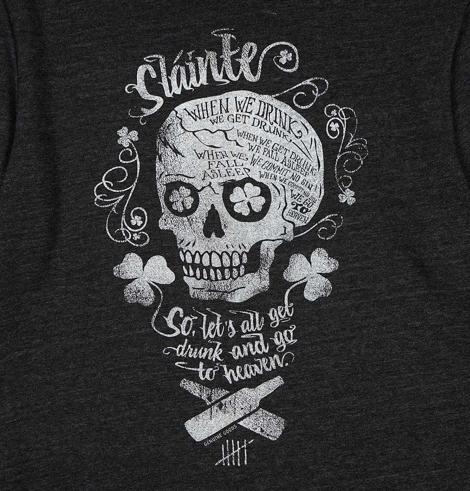 IRISH SKULL Hoodie - Alter Jack - Tees.ca