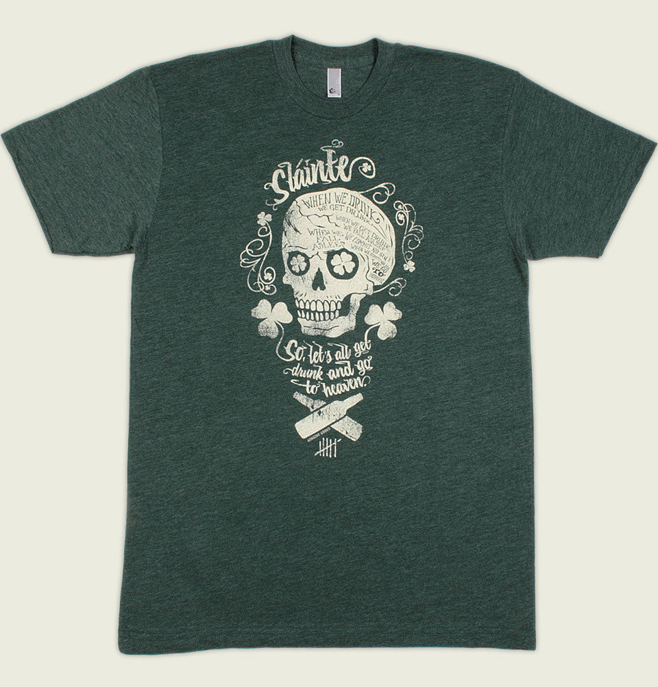 IRISH SKULL Unisex T-shirt - Alter Jack - Tees.ca