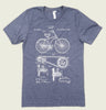 BICYCLE PATENT Unisex T-shirt - t-shirtology - Tees.ca