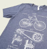 BICYCLE PATENT Unisex T-shirt - t-shirtology - Tees.ca
