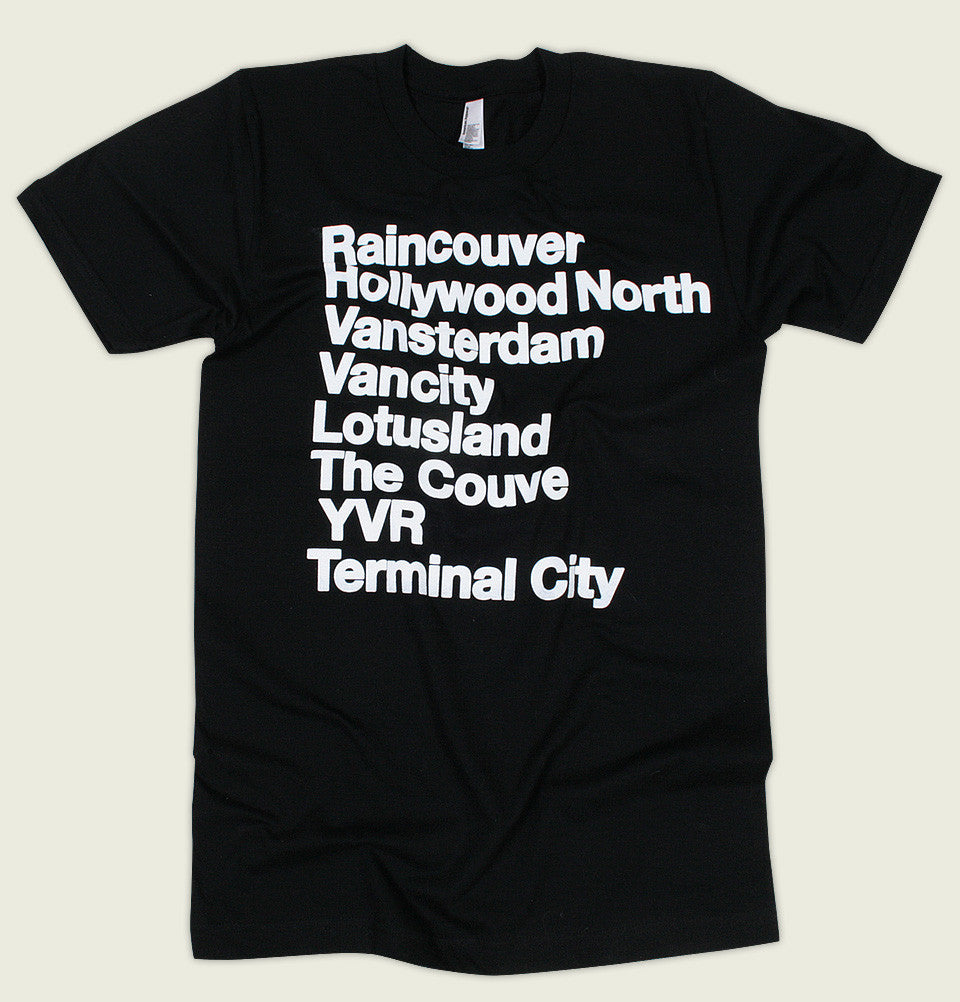 RAINCOUVER Unisex T-shirt - t-shirtology - Tees.ca