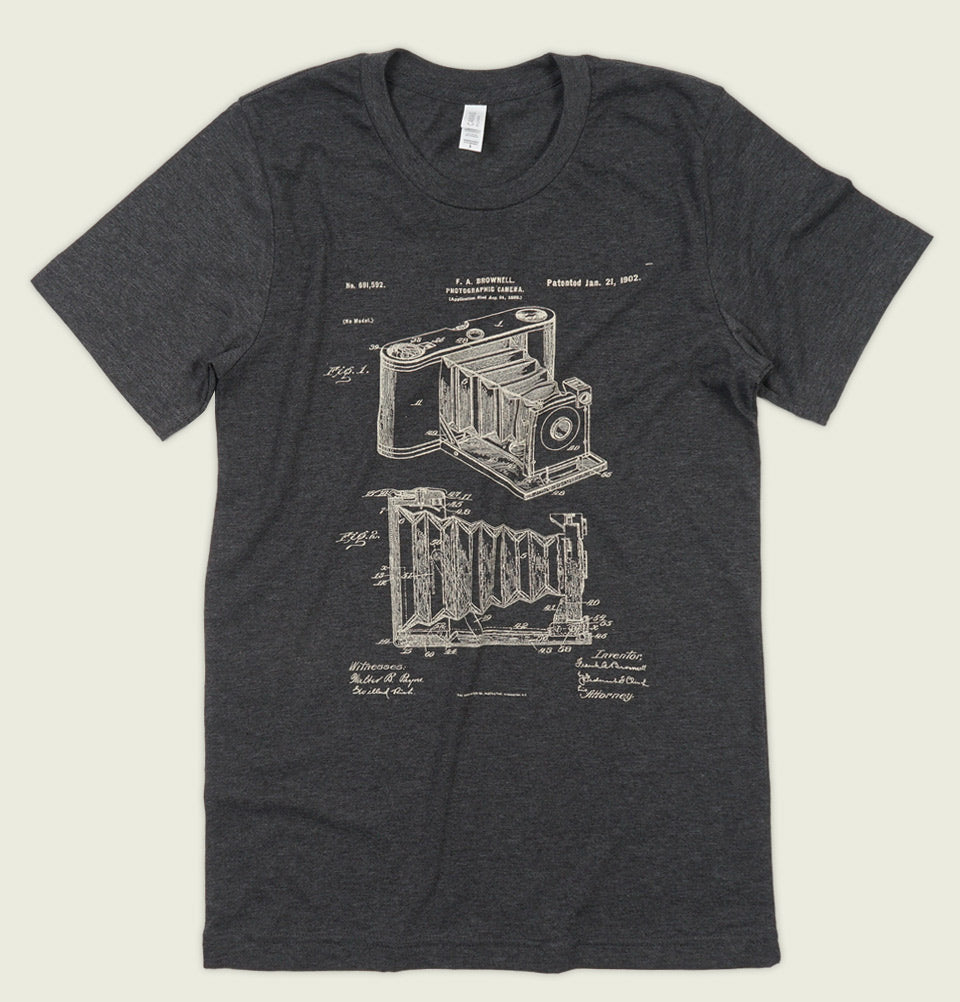 PHOTO CAMERA PATENT Unisex T-shirt - t-shirtology - Tees.ca