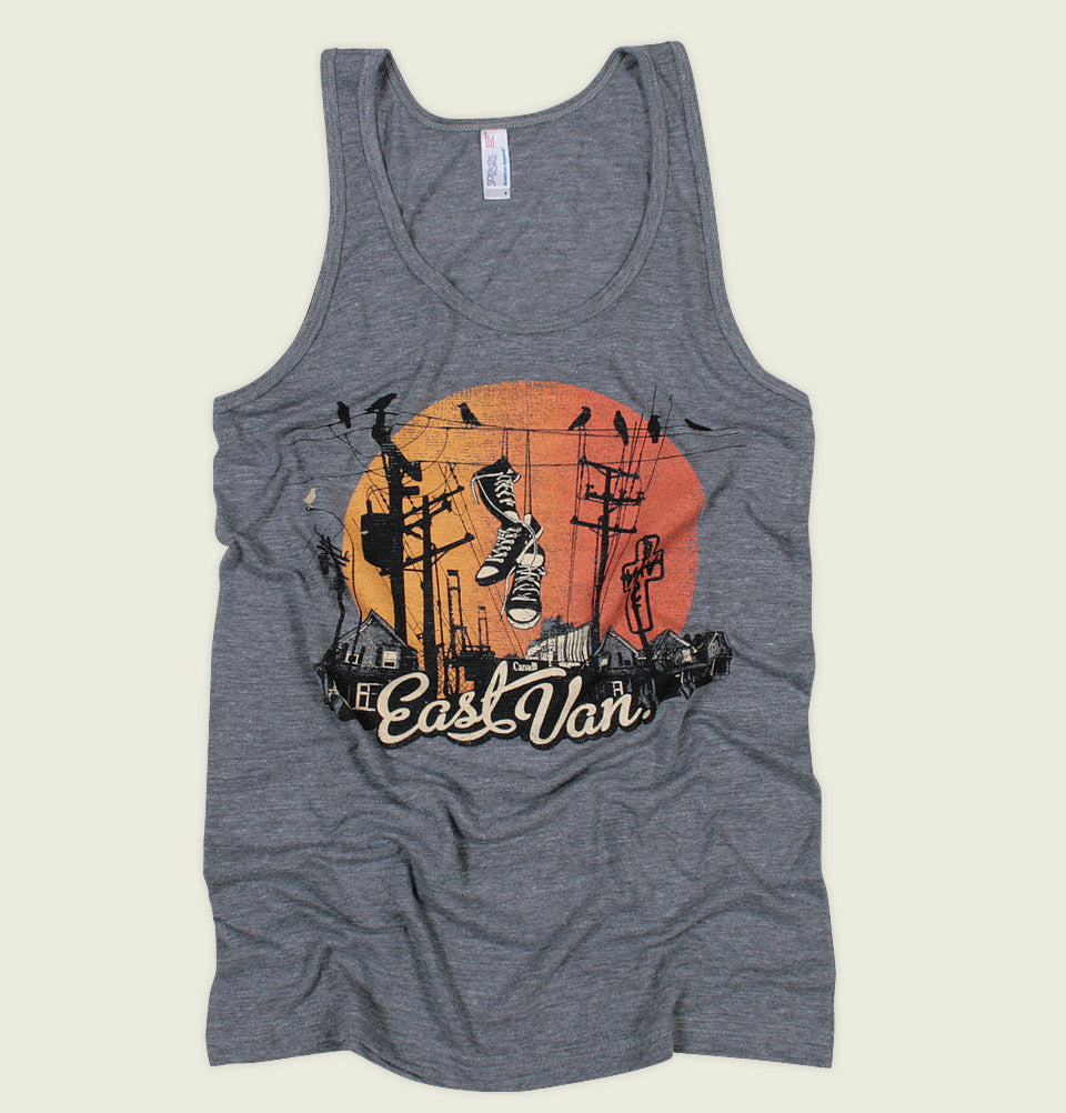 EAST VAN SHOES Unisex Tank Top - EastVan.Supply - Tees.ca