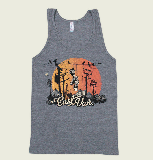 EAST VAN SHOES Unisex Tank Top - EastVan.Supply - Tees.ca