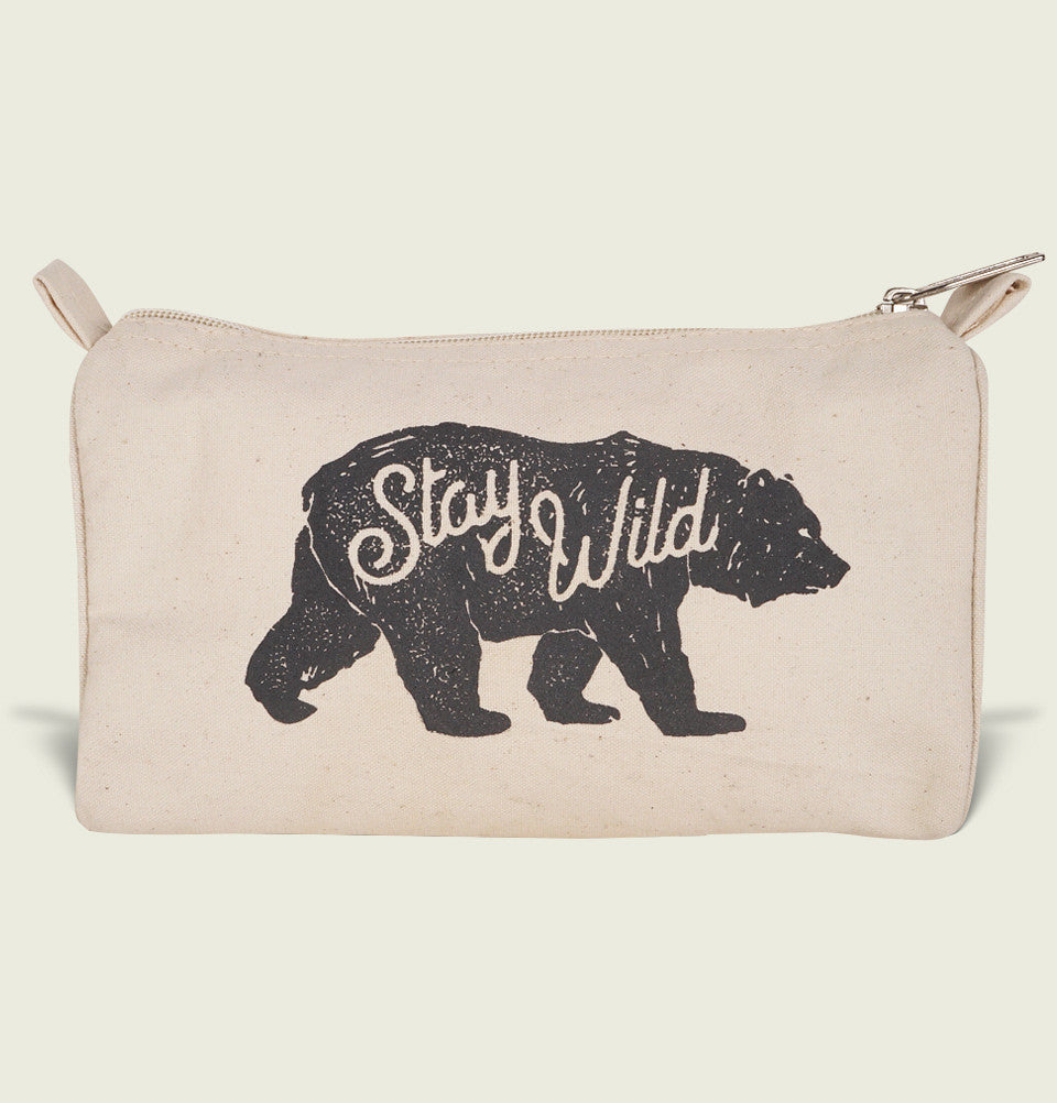 STAY WILD POUCH - Urban Town - Tees.ca