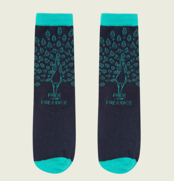 PRIDE AND PREJUDICE Unisex Socks S/M - Out of Print - Tees.ca