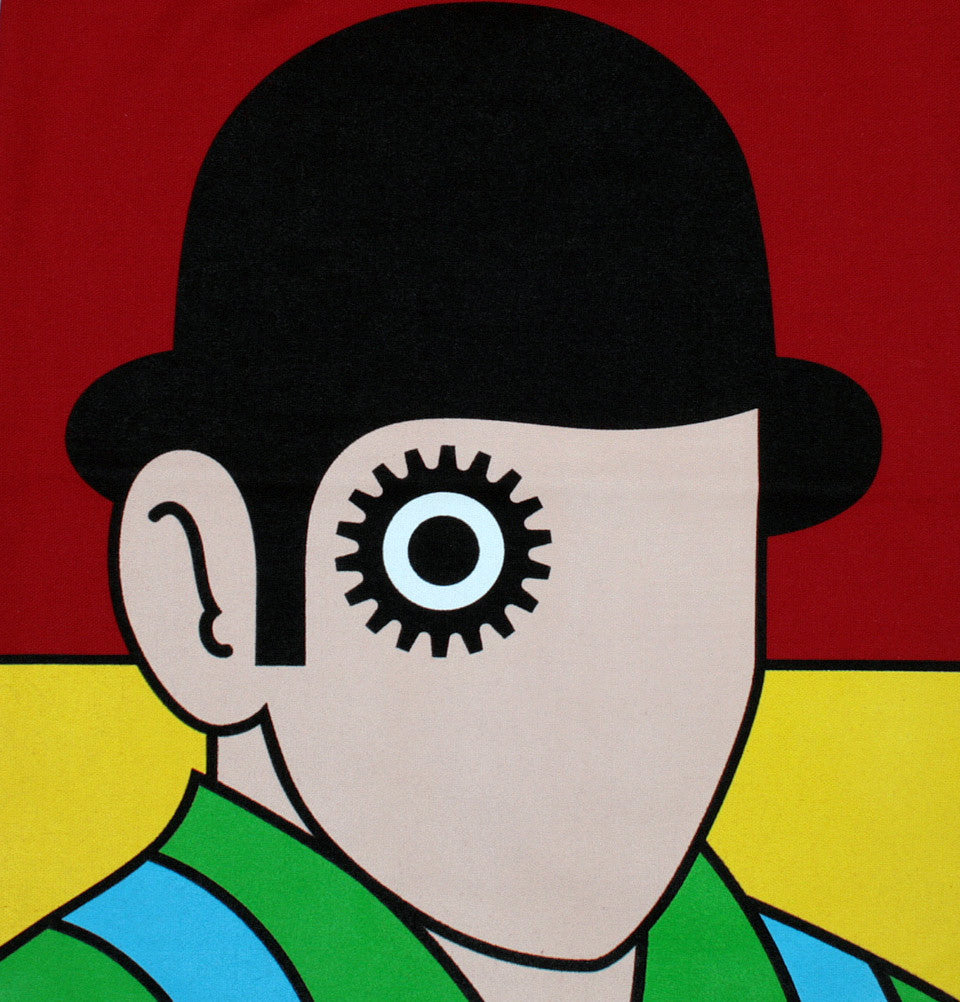 A CLOCKWORK ORANGE TOTE BAG - Out of Print - Tees.ca