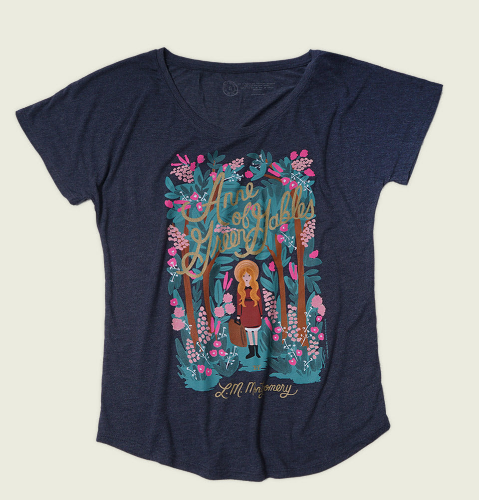 ANNE OF GREEN GABLES Women's Relaxed Fit Dolman - Out of Print - Tees.ca