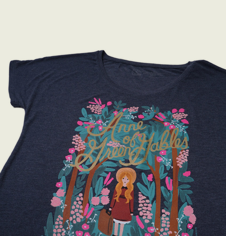 ANNE OF GREEN GABLES Women's Relaxed Fit Dolman - Out of Print - Tees.ca