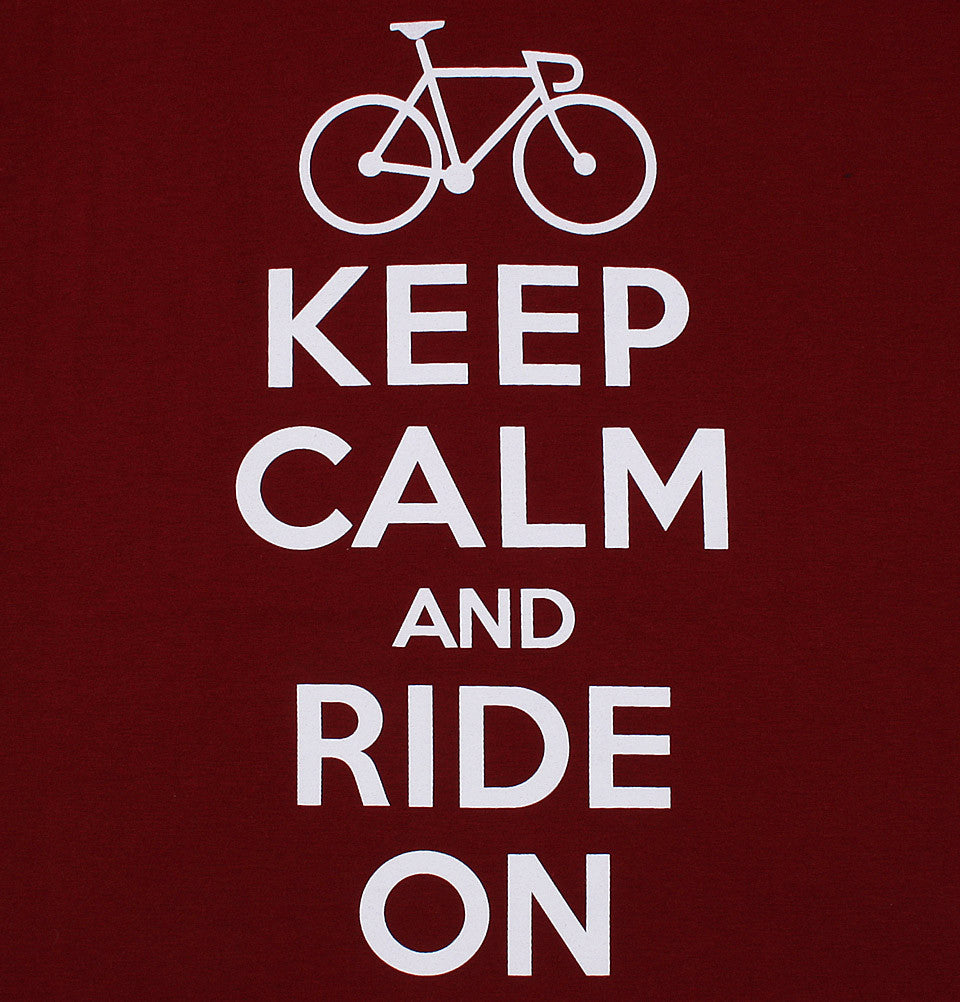 KEEP CALM AND RIDE ON Women's T-shirt - t-shirtology - Tees.ca