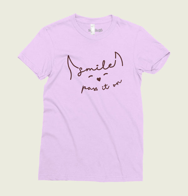 SMILE pass it on Women's T-shirt - Sowilo16 - Tees.ca