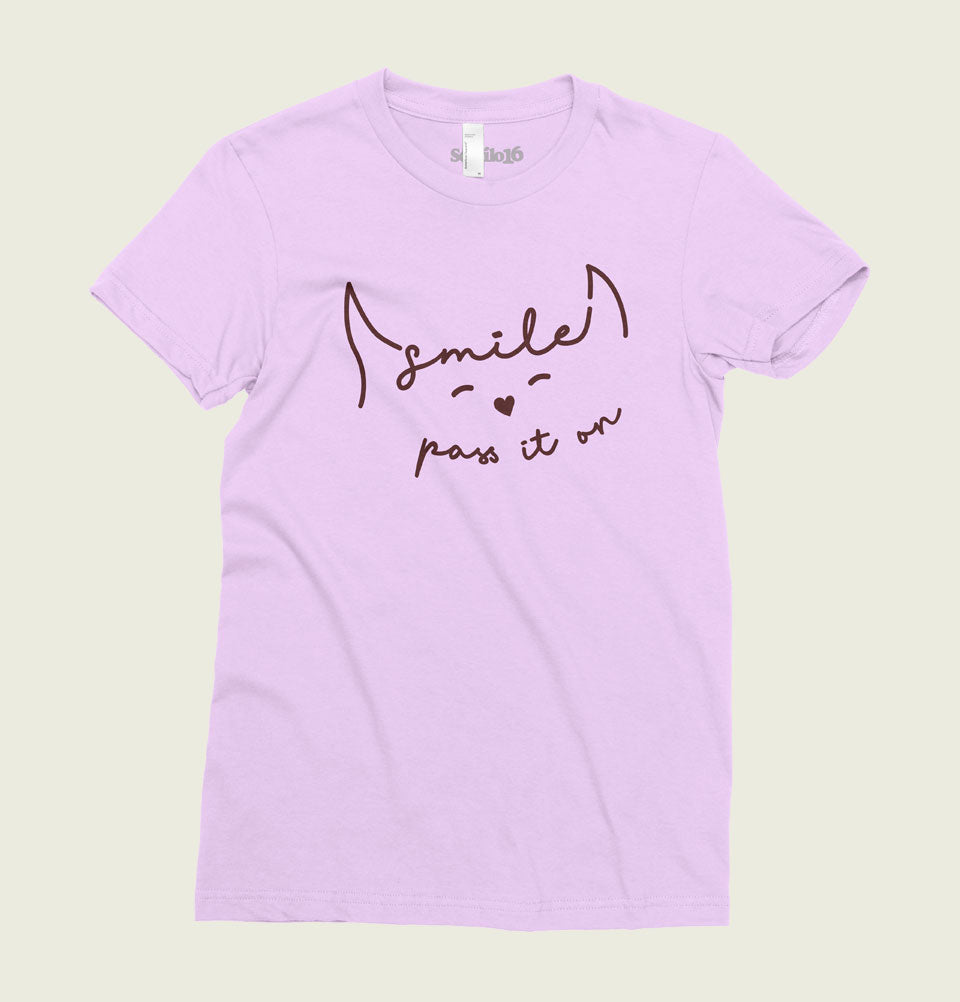 SMILE pass it on Women's T-shirt - Sowilo16 - Tees.ca