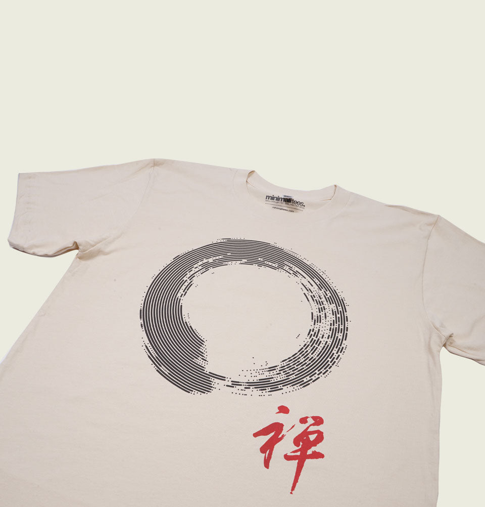 Enso circle of enlightenment Unisex T-shirt - MinimaliTEES - Tees.ca