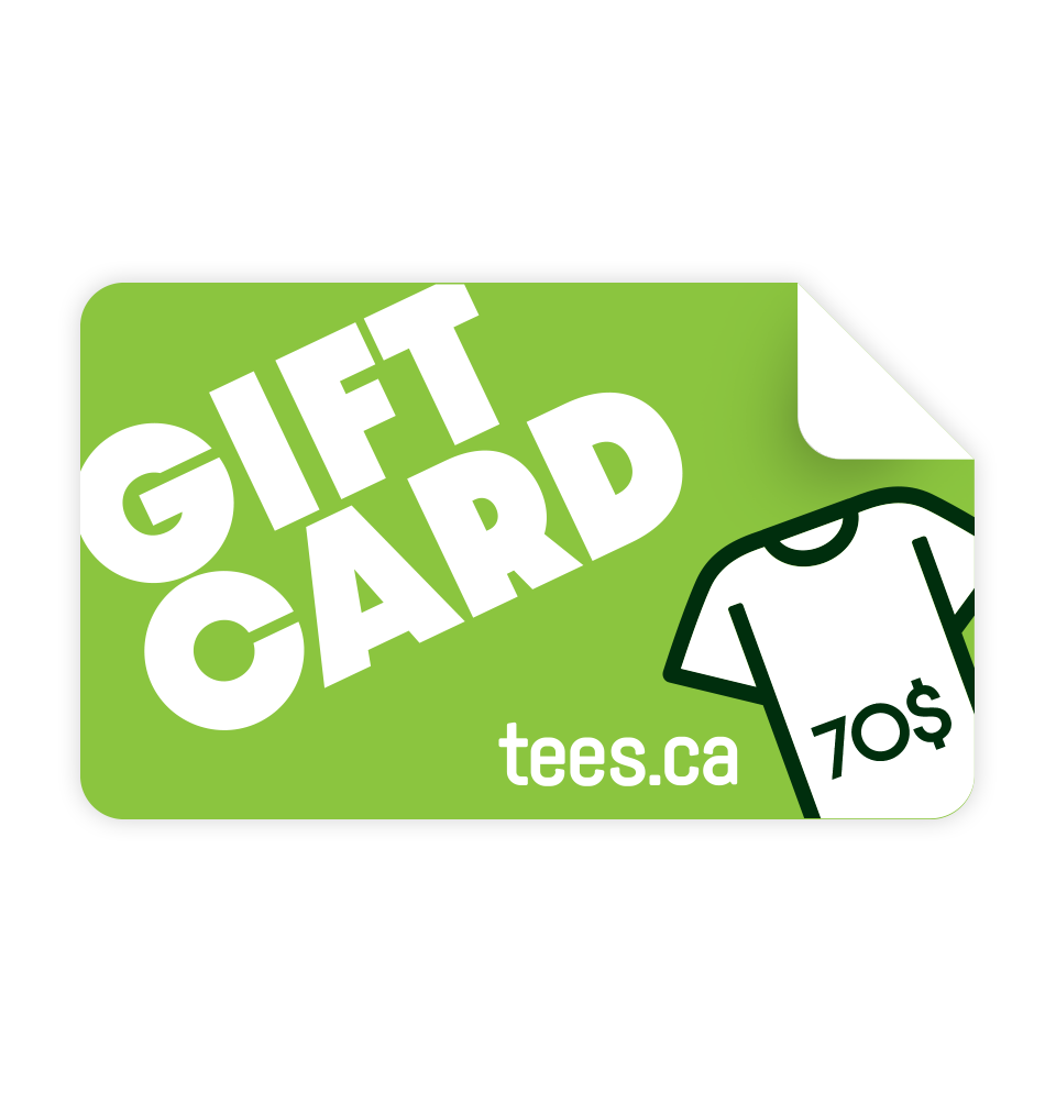 Gift Card - Tees.ca - Tees.ca