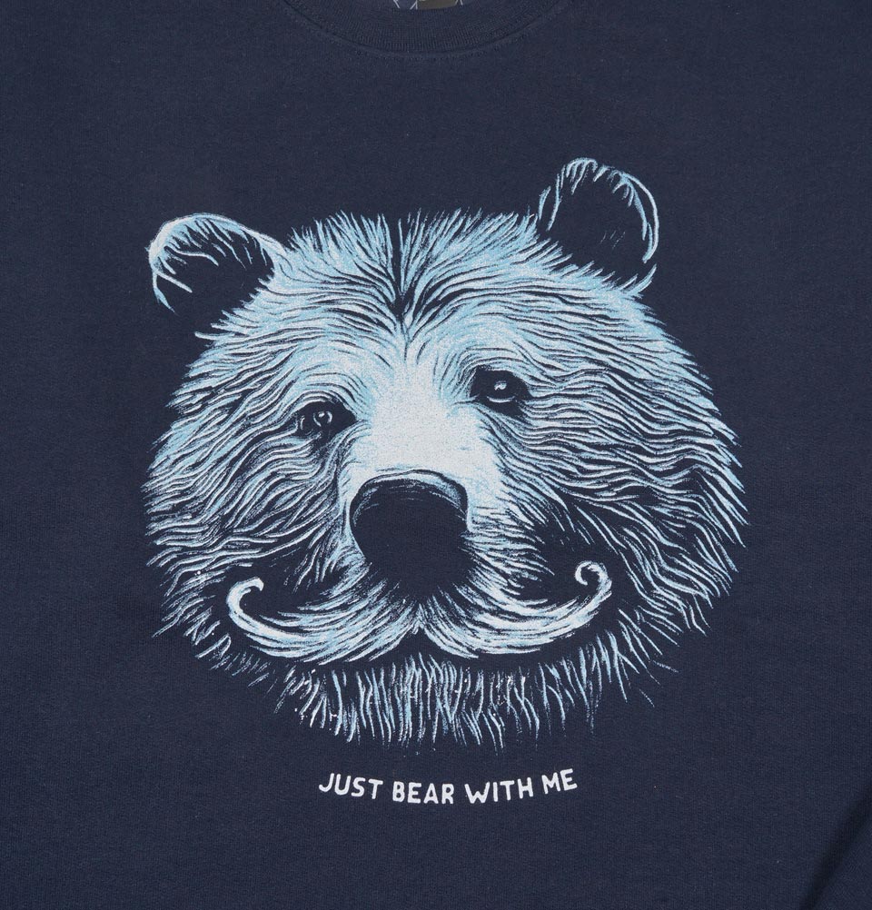 JUST BEAR WITH ME Unisex Sweatshirt - Alter Jack - Tees.ca