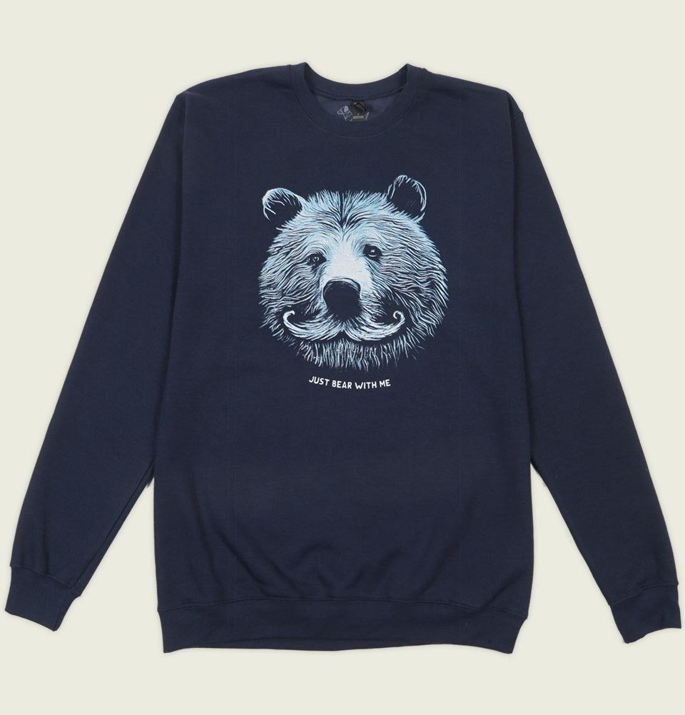 JUST BEAR WITH ME Unisex Sweatshirt - Alter Jack - Tees.ca