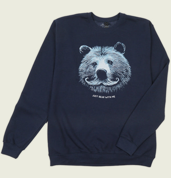JUST BEAR WITH ME Unisex Sweatshirt - Alter Jack - Tees.ca