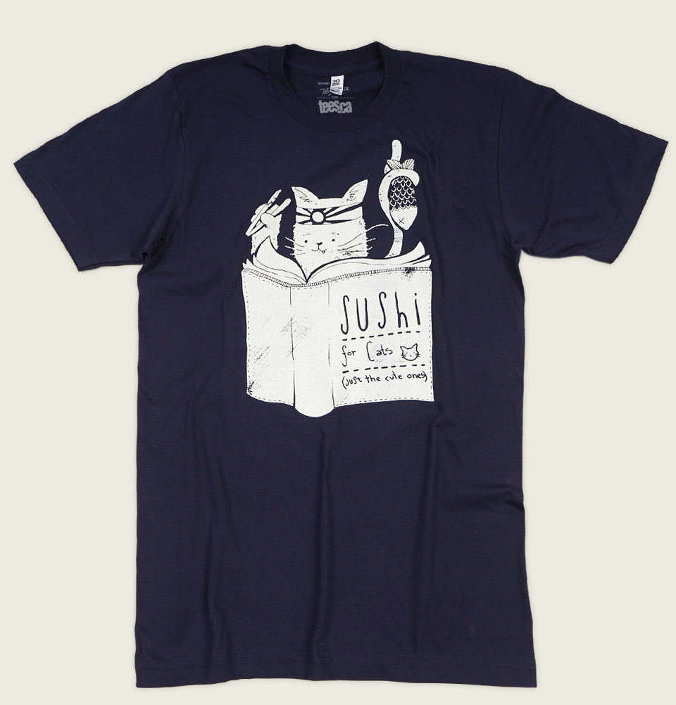 SUSHI FOR CATS Unisex T-shirt - Tobe Fonesca - Tees.ca