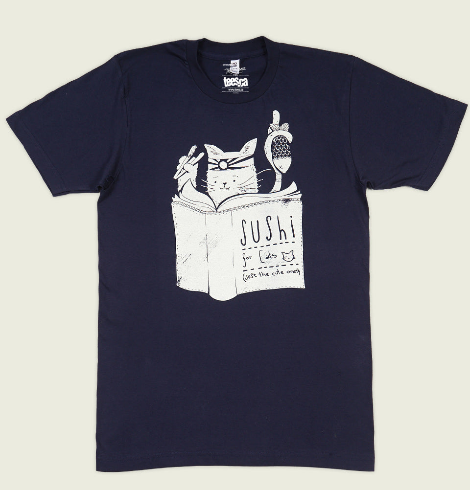 SUSHI FOR CATS Unisex T-shirt - Tobe Fonesca - Tees.ca
