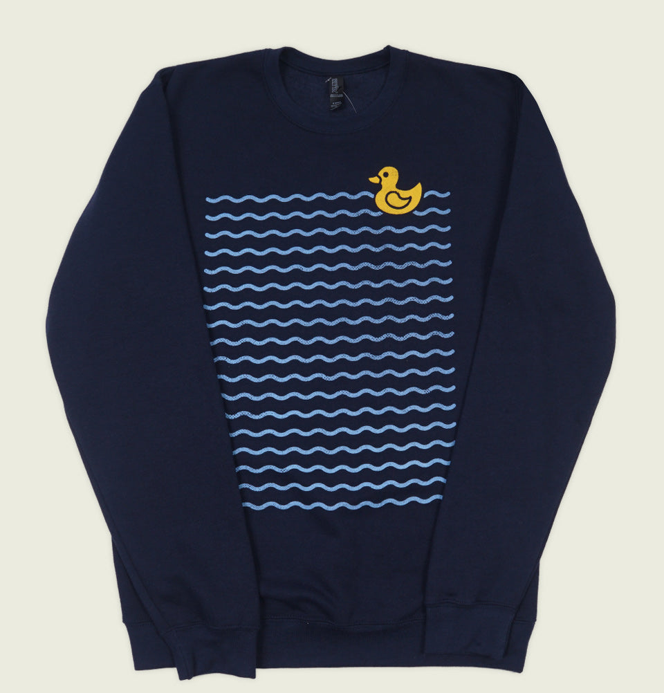 RUBBER DUCK Unisex Sweatshirt - MinimaliTEES - Tees.ca